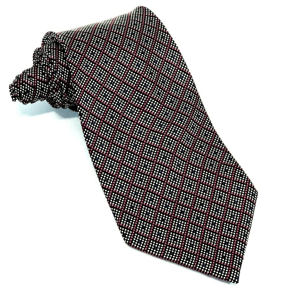Preswick & Moore 100% Silk Men's Necktie Tie Length: 57 3/4" Width: 4"